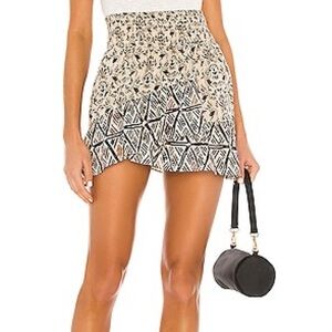 NWOT FREE PEOPLE RIVIERA MINI SKIRT